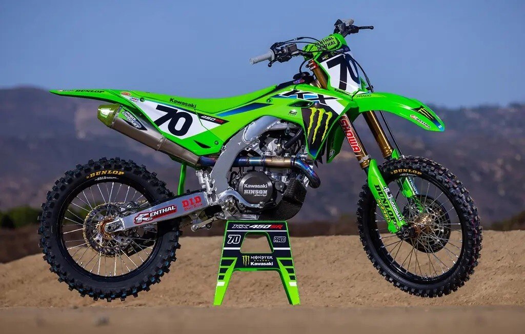 Ecco Jorge Prado sulla Kawasaki!